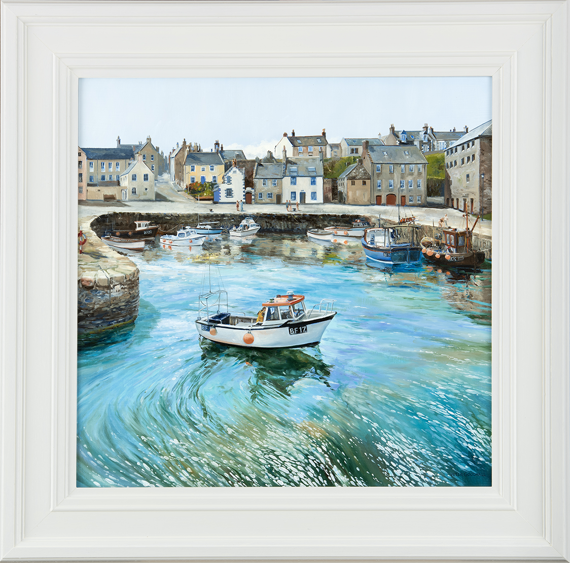 Midday at Portsoy