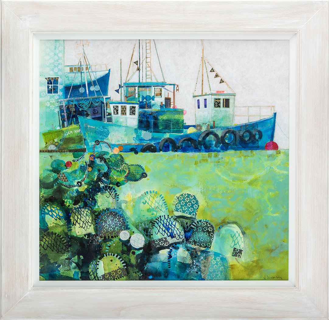 A Jumble of Boats, Nets & Creels