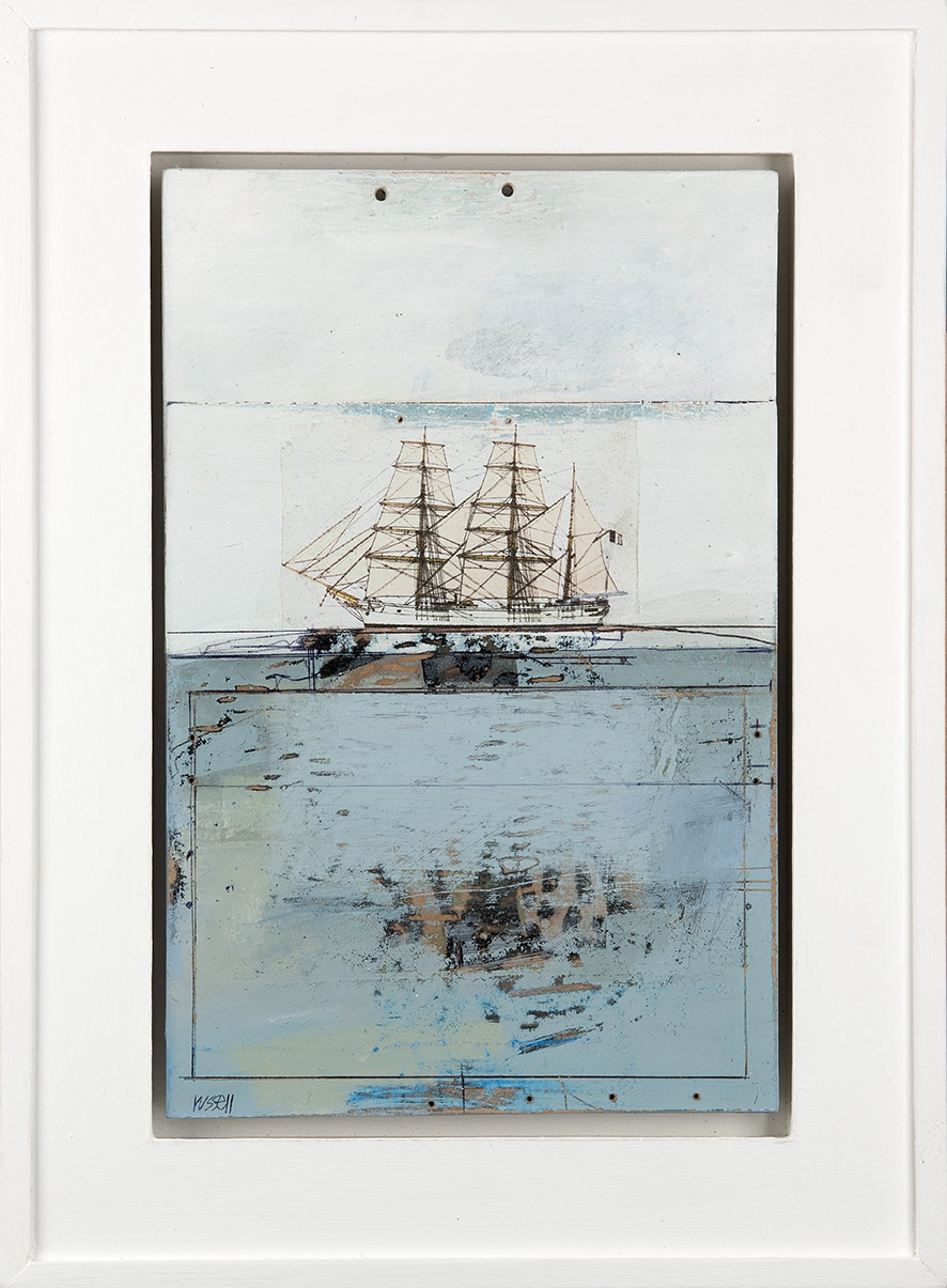 French Barque off Ushant