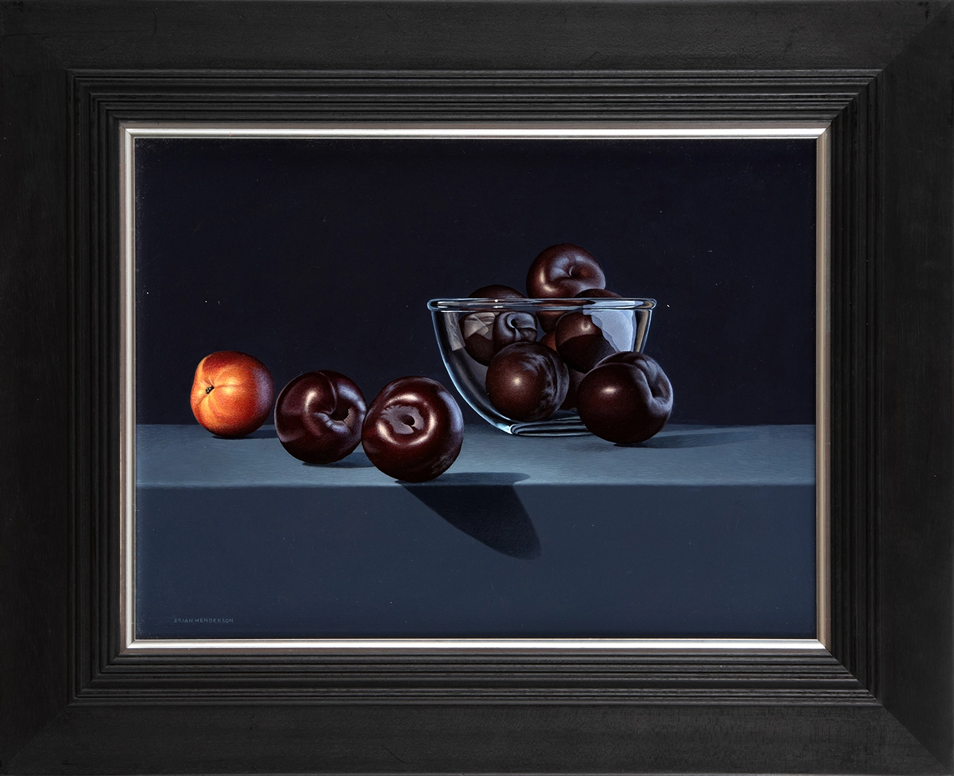 Eight Plums, One Nectarine