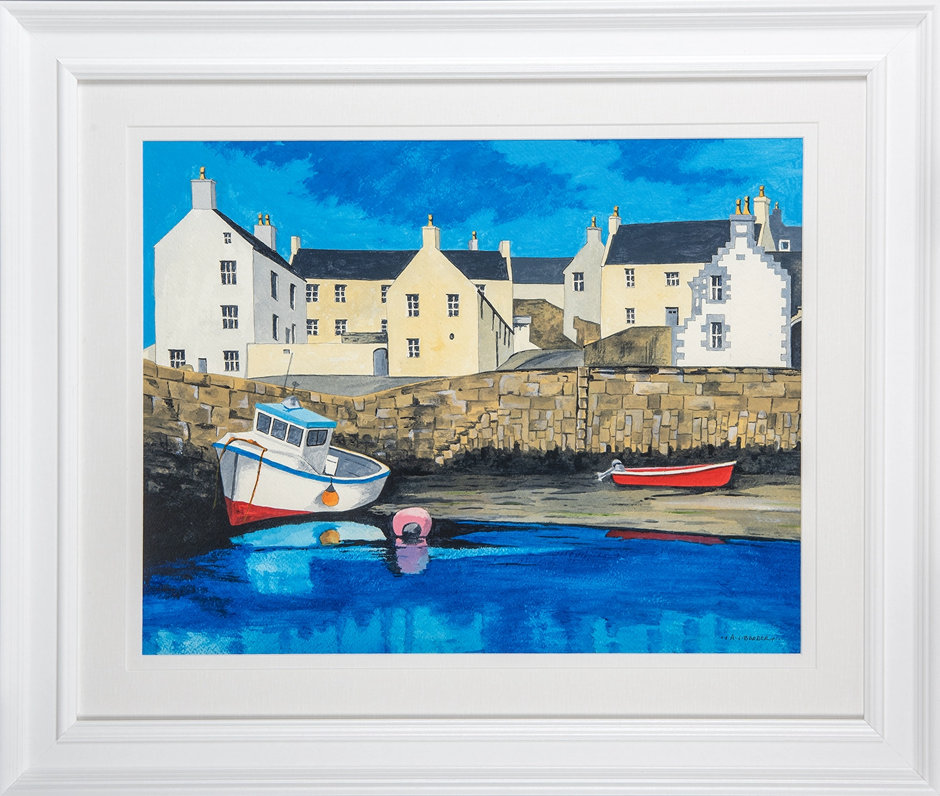 Low Tide Portsoy Harbour